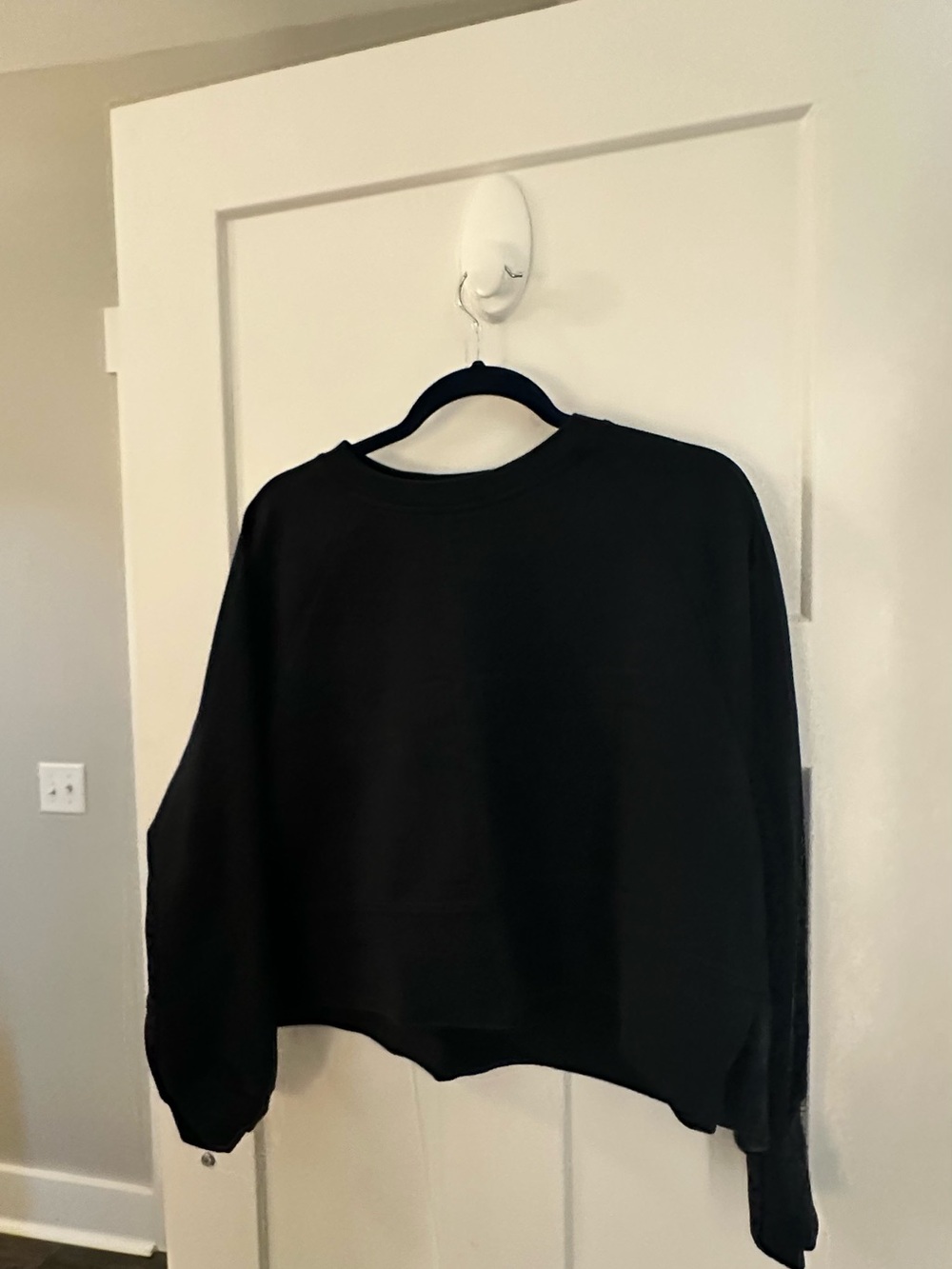Nike Black on Black Logo Women's Crewneck Sweatshirt